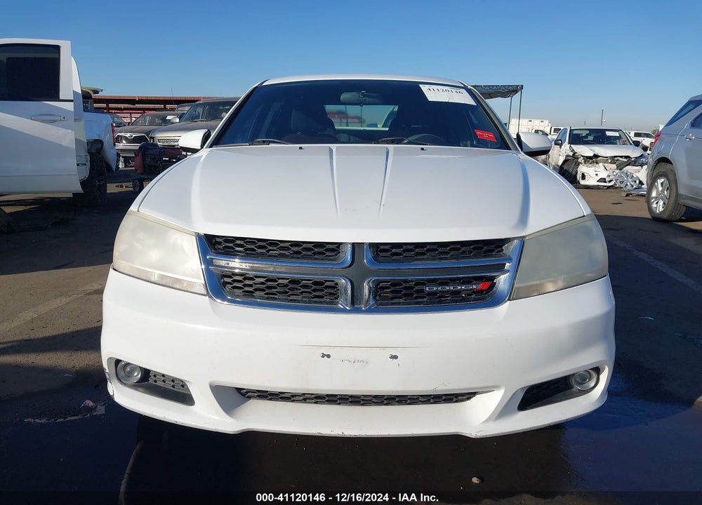 2012 DODGE AVENGER SXT PLUS VIN: 1C3CDZEG9CN309909