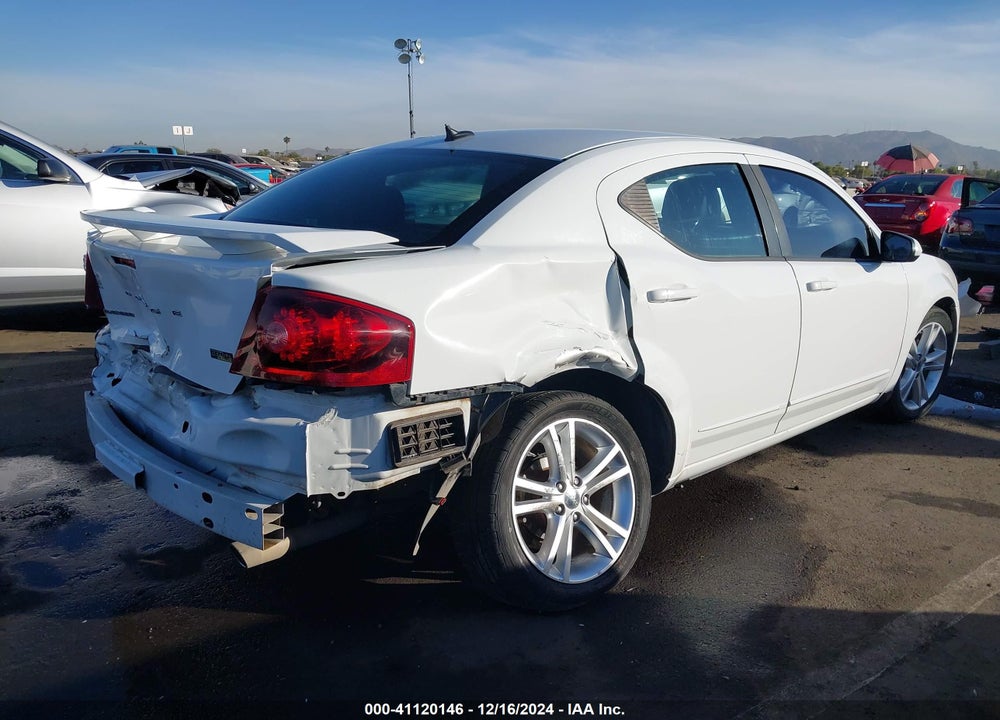 2012 DODGE AVENGER SXT PLUS VIN: 1C3CDZEG9CN309909
