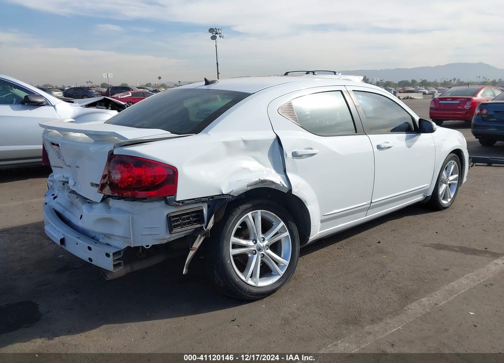 2012 DODGE AVENGER SXT PLUS VIN: 1C3CDZEG9CN309909