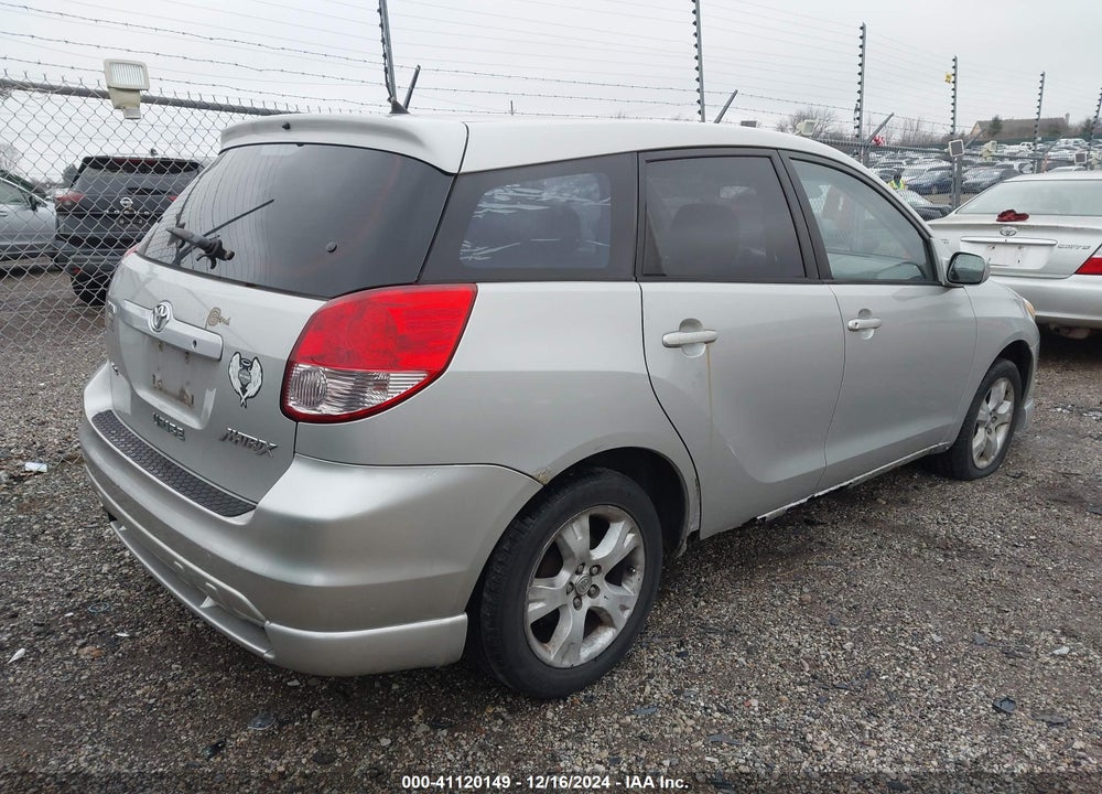 2004 TOYOTA MATRIX/XR VIN: 2T1KR32E54C250547