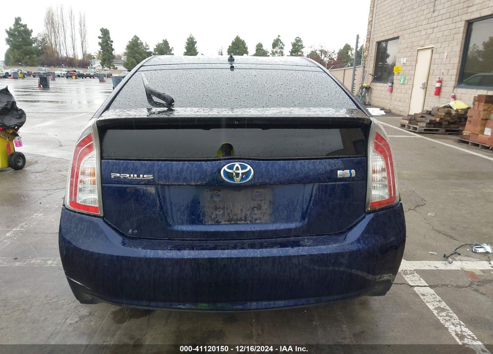 2013 TOYOTA PRIUS TWO VIN: JTDKN3DU5D0350044