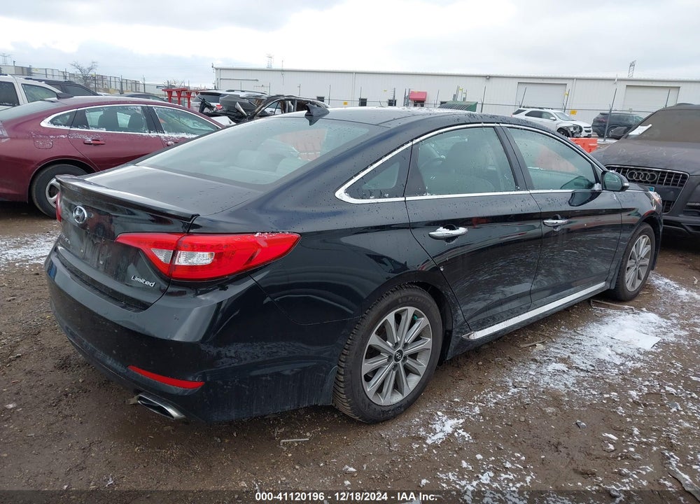 2016 HYUNDAI SONATA LIMITED VIN: 5NPE34AF2GH354624