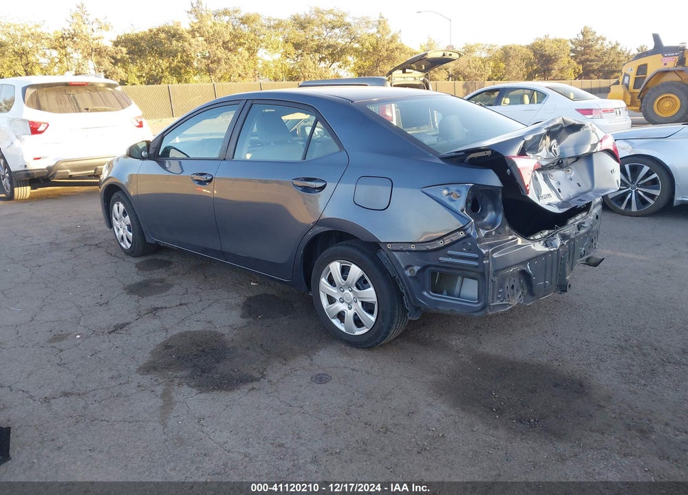 2016 TOYOTA COROLLA LE VIN: 5YFBURHE1GP493561