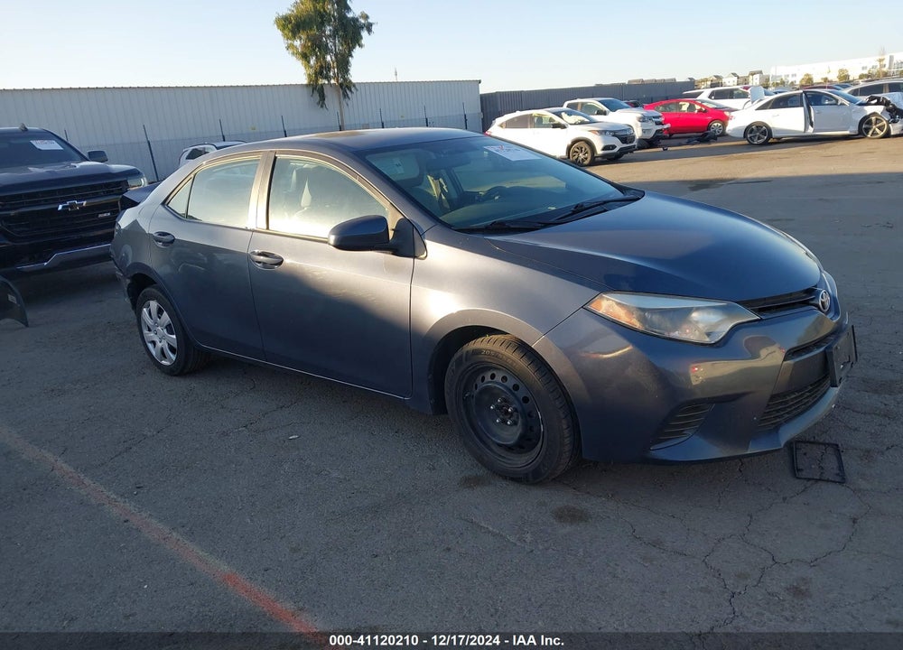 2016 TOYOTA COROLLA LE VIN: 5YFBURHE1GP493561