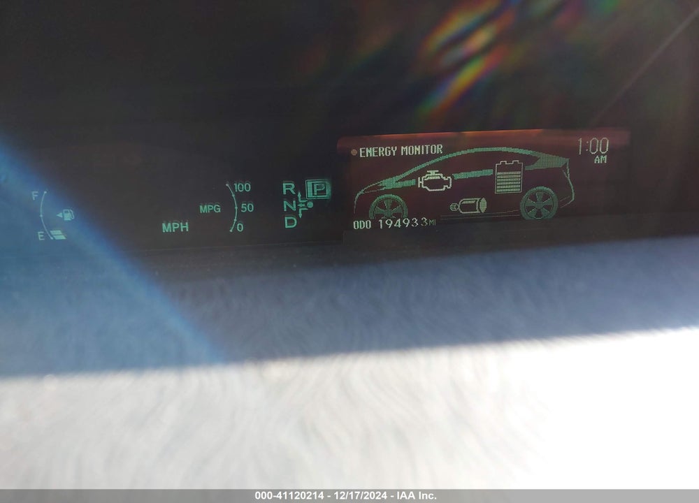 2011 TOYOTA PRIUS TWO VIN: JTDKN3DU6B5329512