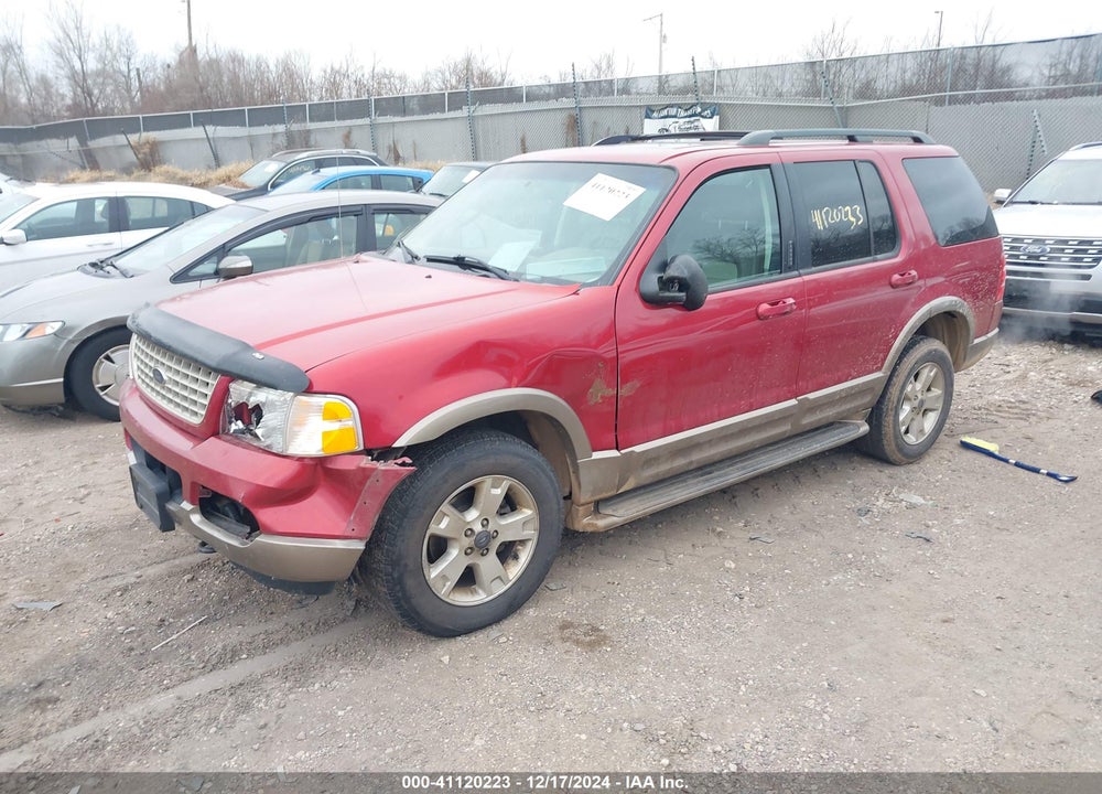 2003 FORD EXPLORER EDDIE BAUER VIN: 1FMDU74W23ZA83262