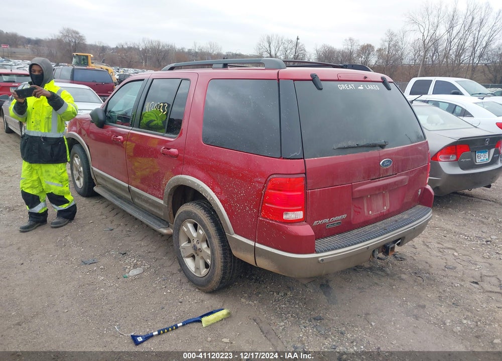 2003 FORD EXPLORER EDDIE BAUER VIN: 1FMDU74W23ZA83262