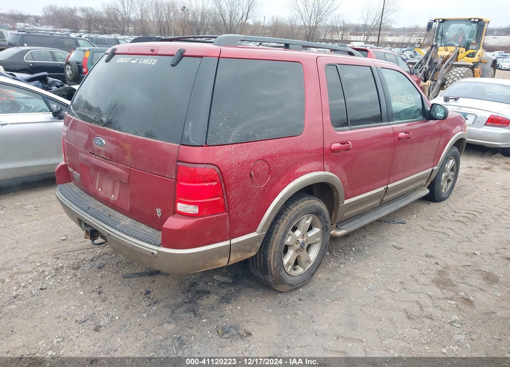 2003 FORD EXPLORER EDDIE BAUER VIN: 1FMDU74W23ZA83262