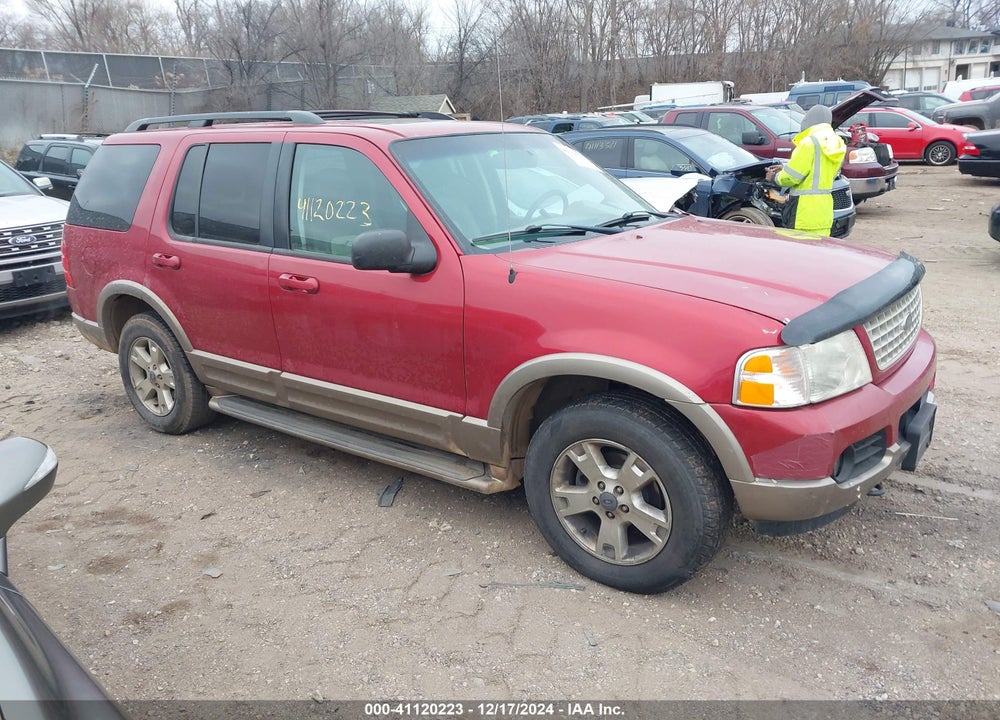 2003 FORD EXPLORER EDDIE BAUER VIN: 1FMDU74W23ZA83262
