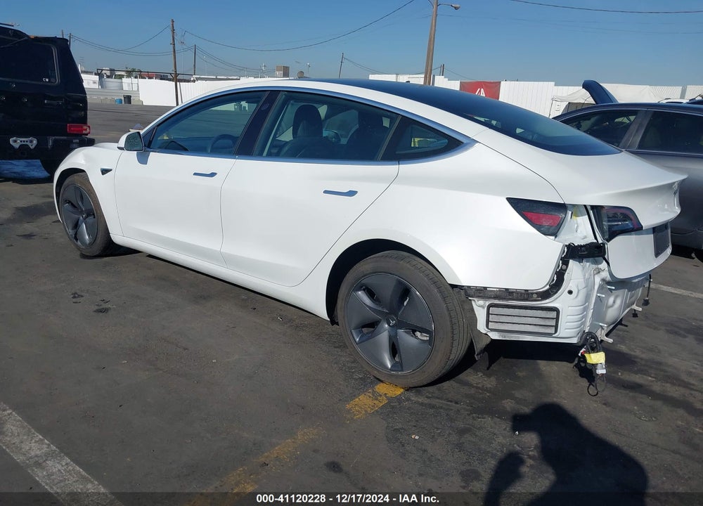 2020 TESLA MODEL 3 STANDARD RANGE PLUS REAR-WHEEL DRIVE/STANDARD RANGE REAR-WHEEL DRIVE VIN: 5YJ3E1EA9LF633043