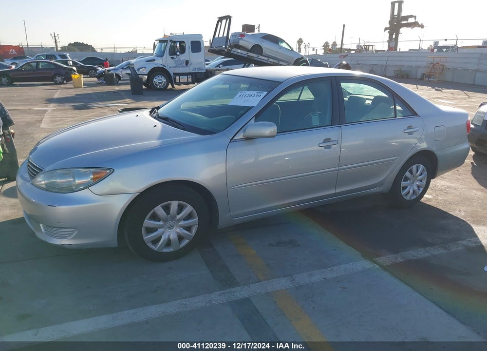 2005 TOYOTA CAMRY LE VIN: 4T1BE32K95U408731