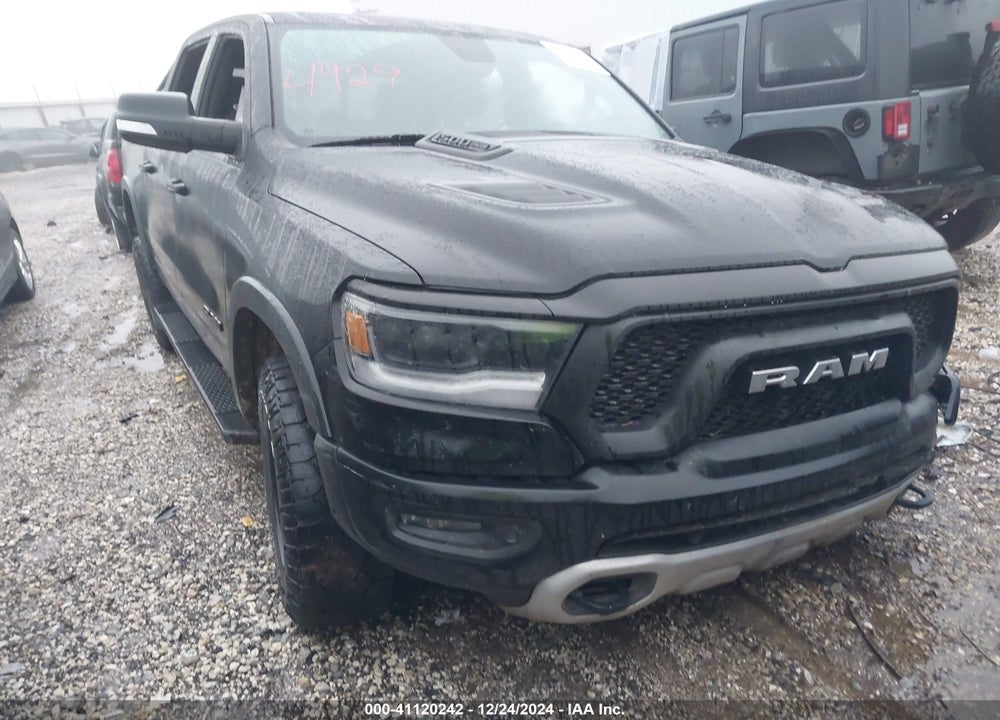 2019 RAM 1500 REBEL  4X4 5'7 BOX VIN: 1C6SRFLT6KN908425