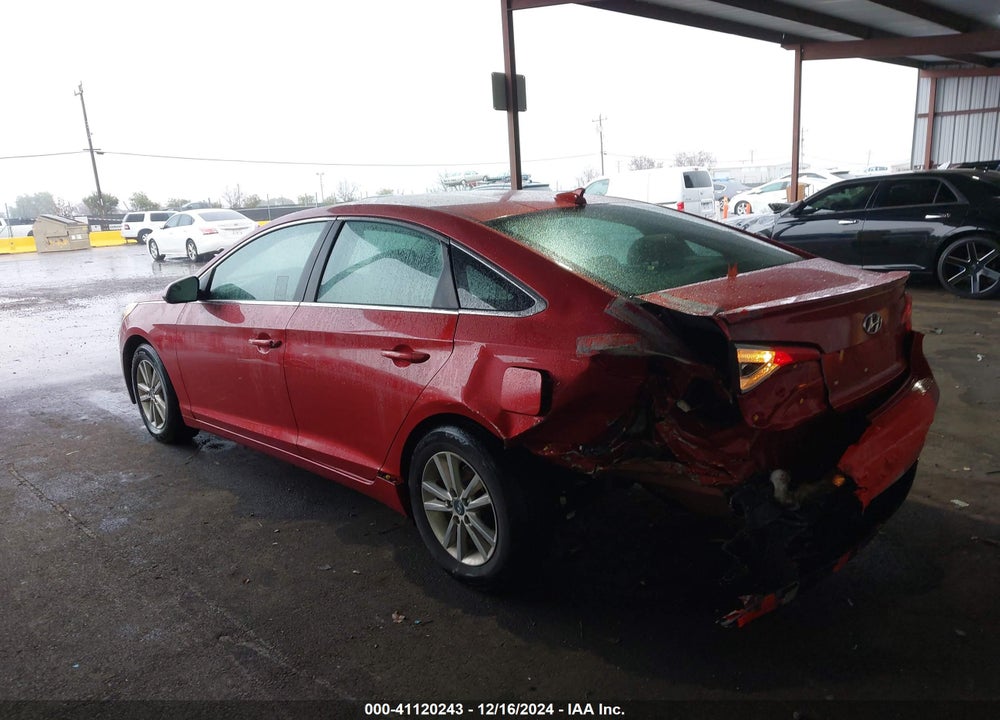 2017 HYUNDAI SONATA VIN: 5NPE24AF7HH563815