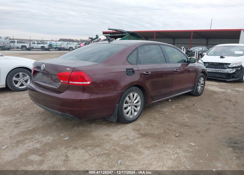 2014 VOLKSWAGEN PASSAT 1.8T WOLFSBURG EDITION VIN: 1VWAS7A37EC061719