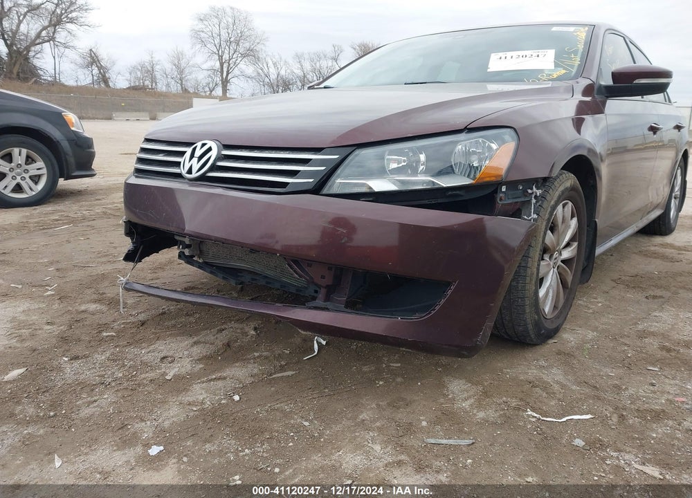 2014 VOLKSWAGEN PASSAT 1.8T WOLFSBURG EDITION VIN: 1VWAS7A37EC061719