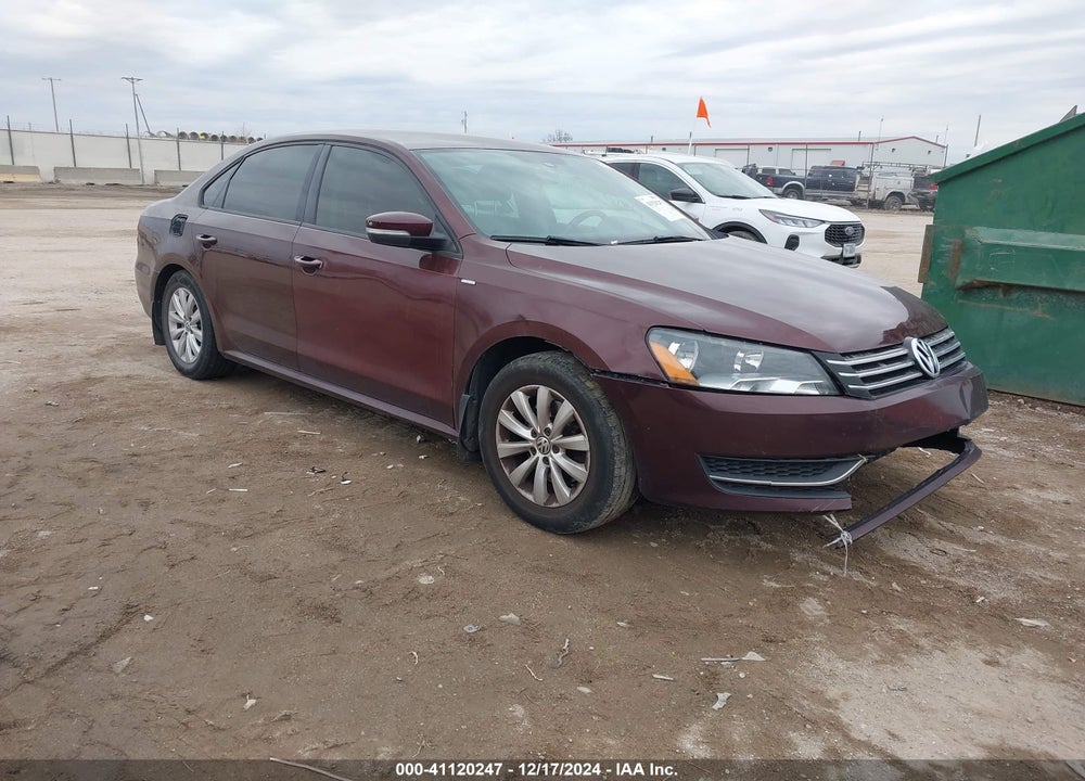 2014 VOLKSWAGEN PASSAT 1.8T WOLFSBURG EDITION VIN: 1VWAS7A37EC061719