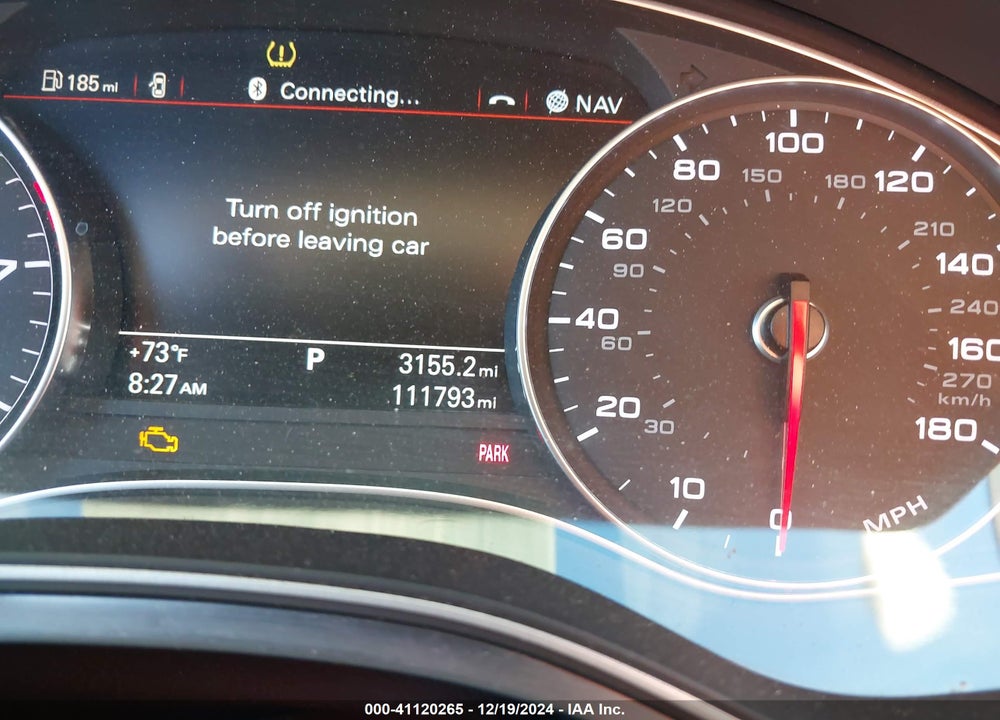 2013 AUDI A7 VIN: WAU2GAFC0DN146450