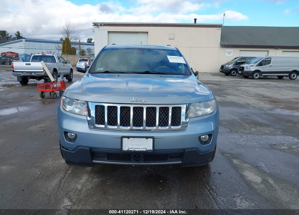 2012 JEEP GRAND CHEROKEE OVERLAND VIN: 1C4RJFCT3CC229160