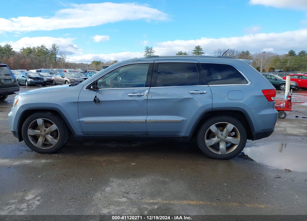 2012 JEEP GRAND CHEROKEE OVERLAND VIN: 1C4RJFCT3CC229160