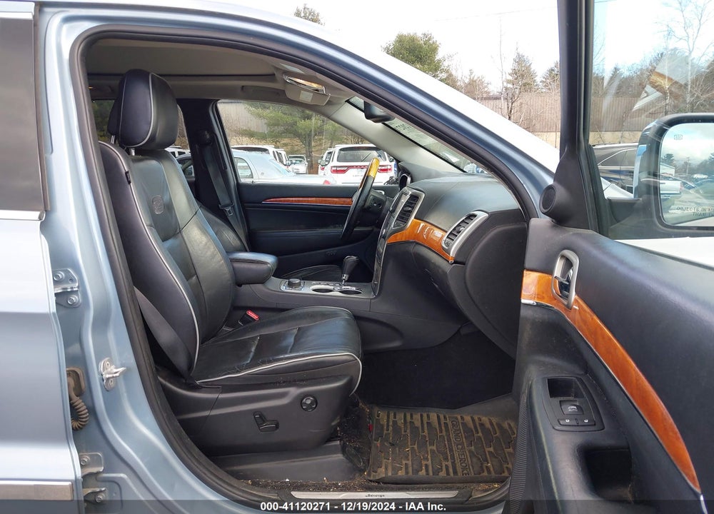 2012 JEEP GRAND CHEROKEE OVERLAND VIN: 1C4RJFCT3CC229160