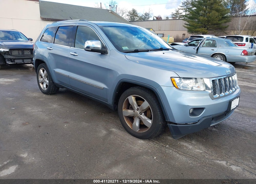 2012 JEEP GRAND CHEROKEE OVERLAND VIN: 1C4RJFCT3CC229160