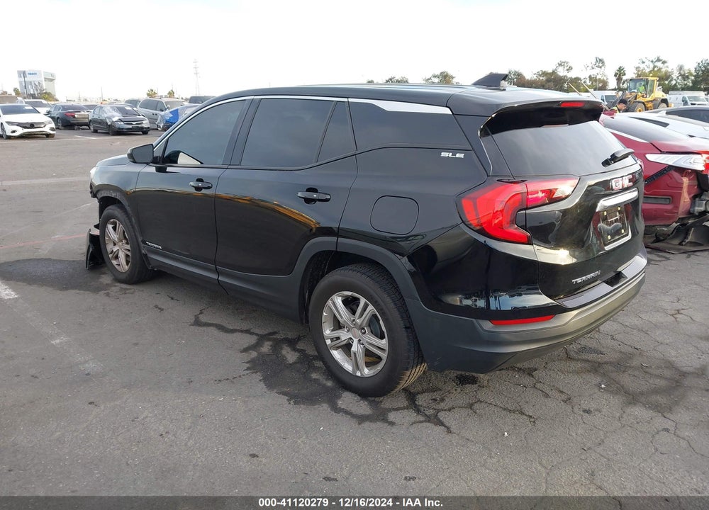 2018 GMC TERRAIN SLE VIN: 3GKALMEV1JL201387