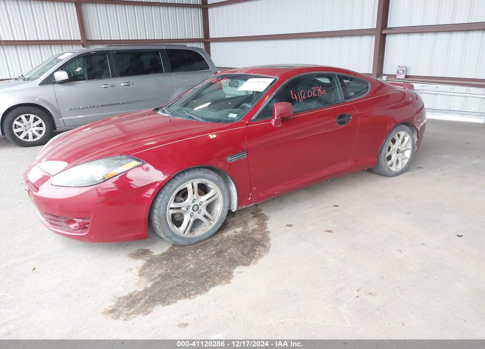 2007 HYUNDAI TIBURON GT/GT LIMITED/SE VIN: KMHHN66F77U243063