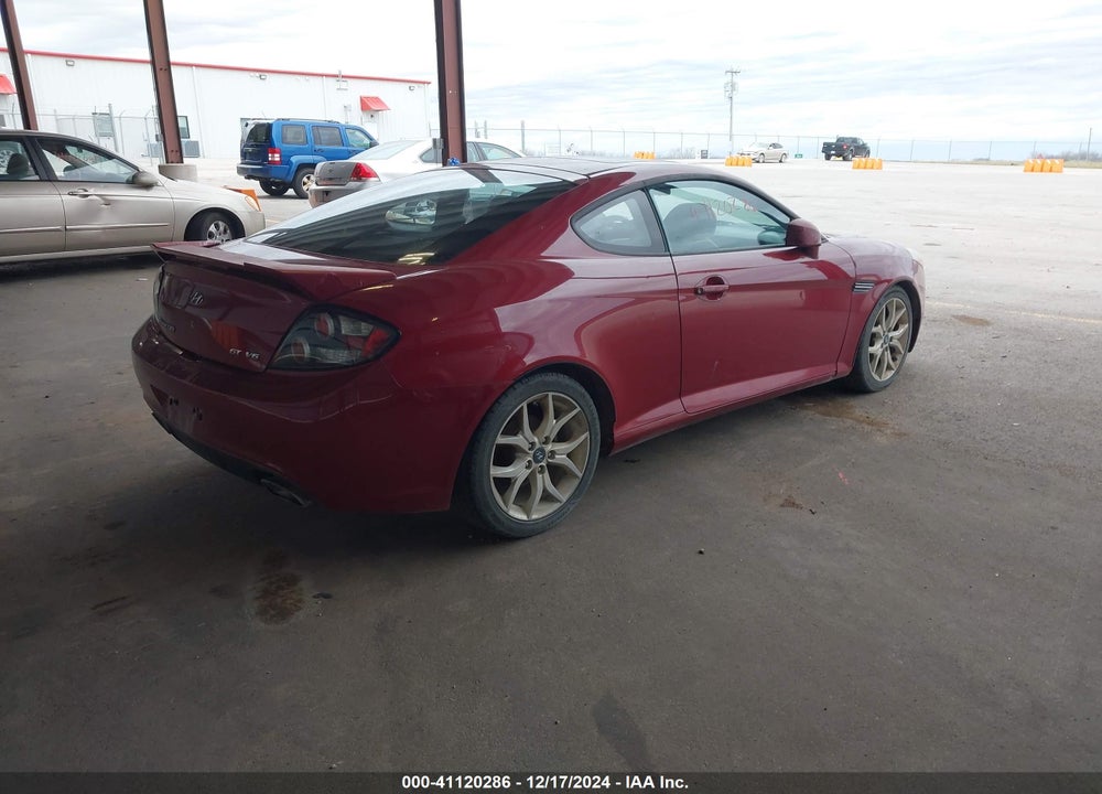 2007 HYUNDAI TIBURON GT/GT LIMITED/SE VIN: KMHHN66F77U243063