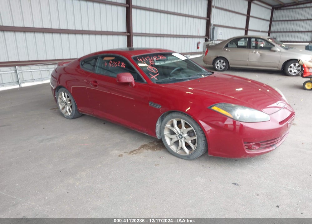 2007 HYUNDAI TIBURON GT/GT LIMITED/SE VIN: KMHHN66F77U243063