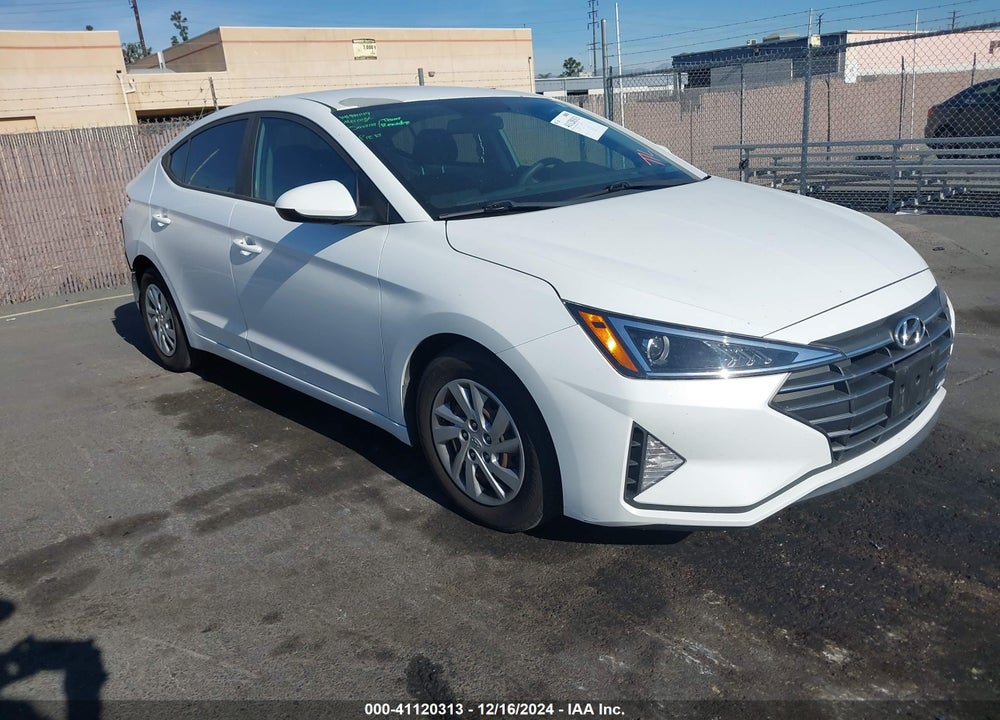 2019 HYUNDAI ELANTRA SE VIN: 5NPD74LF0KH445686