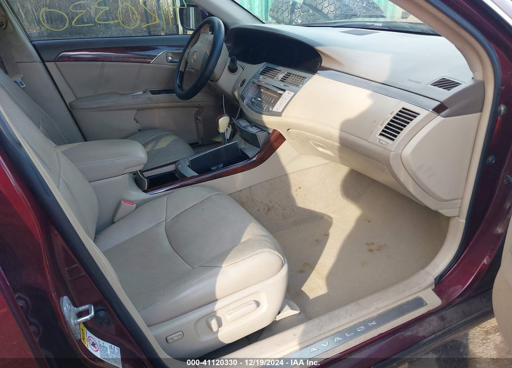 2008 TOYOTA AVALON LIMITED VIN: 4T1BK36B08U317581