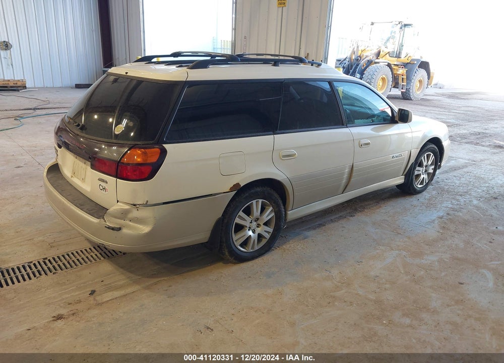 2004 SUBARU OUTBACK H6-3.0 W/35TH ANNIVERSARY EDITION VIN: 4S3BH815347637567