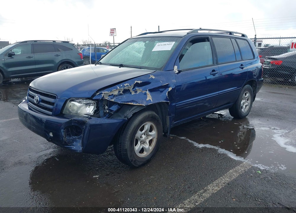 2006 TOYOTA HIGHLANDER VIN: JTEDD21A460139271