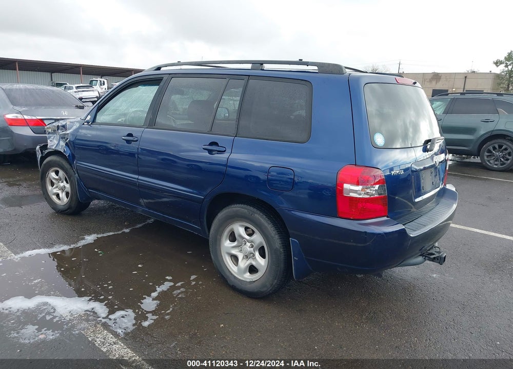2006 TOYOTA HIGHLANDER VIN: JTEDD21A460139271