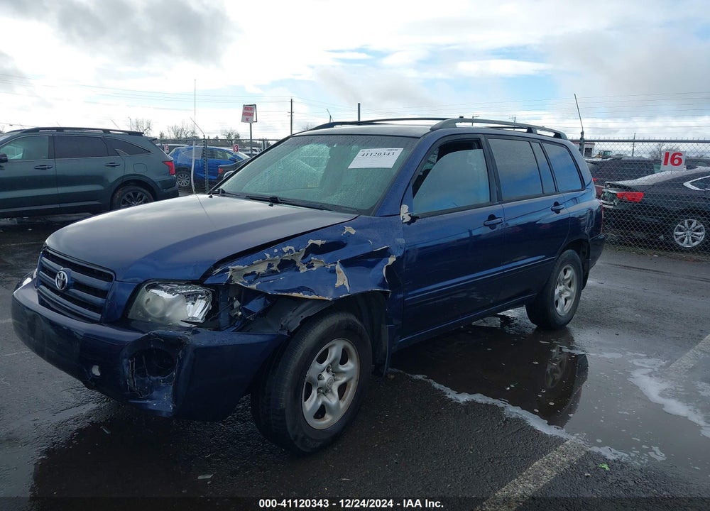 2006 TOYOTA HIGHLANDER VIN: JTEDD21A460139271