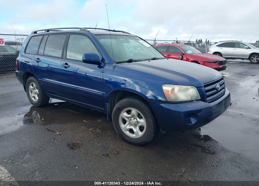 2006 TOYOTA HIGHLANDER VIN: JTEDD21A460139271