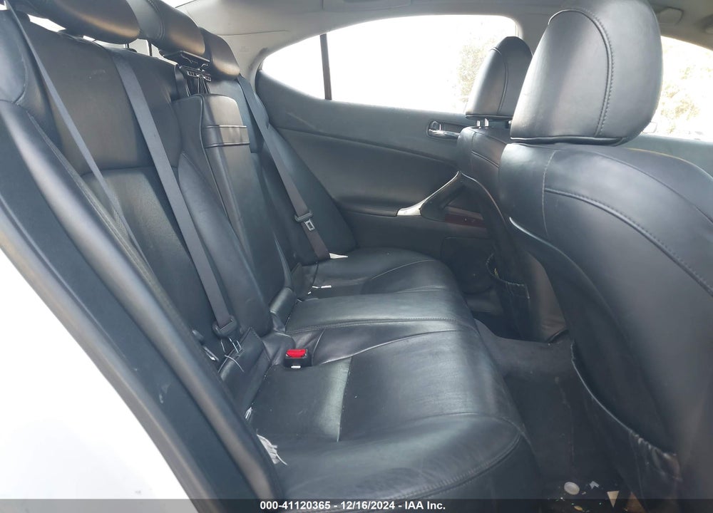 2008 LEXUS IS 250 VIN: JTHBK262385069852