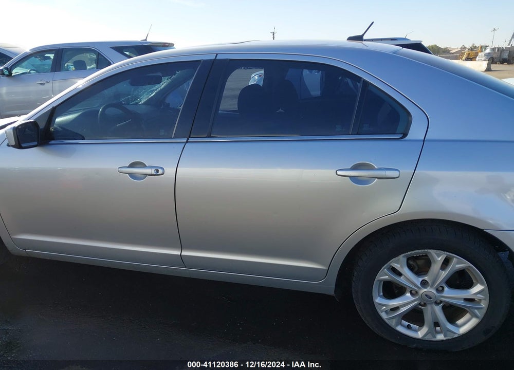2012 FORD FUSION SE VIN: 3FAHP0HAXCR246818