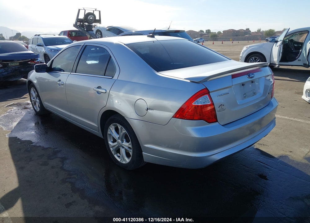 2012 FORD FUSION SE VIN: 3FAHP0HAXCR246818