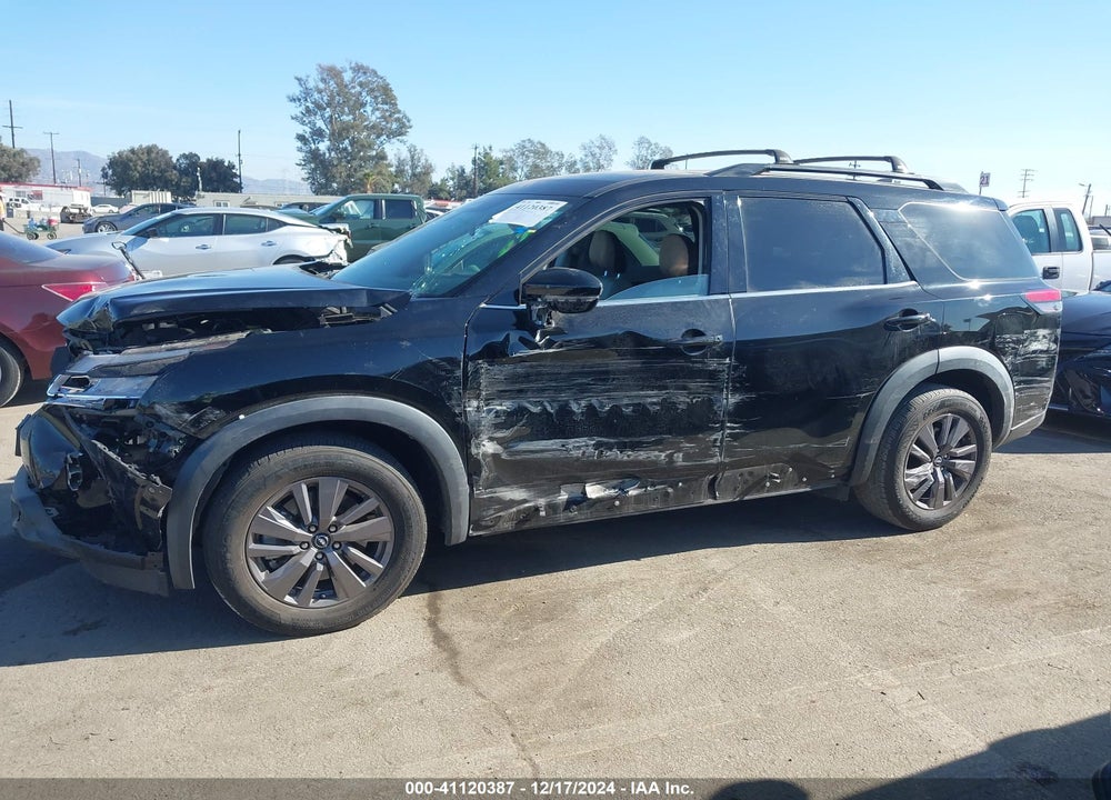2022 NISSAN PATHFINDER SV 2WD VIN: 5N1DR3BA5NC248535