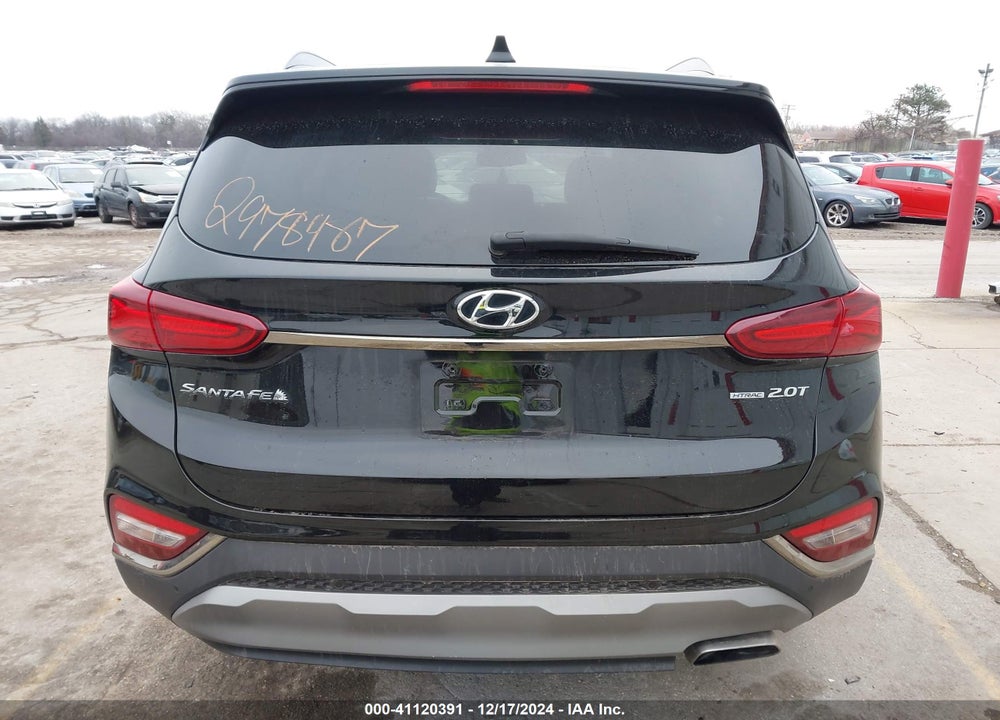2019 HYUNDAI SANTA FE ULTIMATE 2.0T VIN: 5NMS5CAA8KH019109