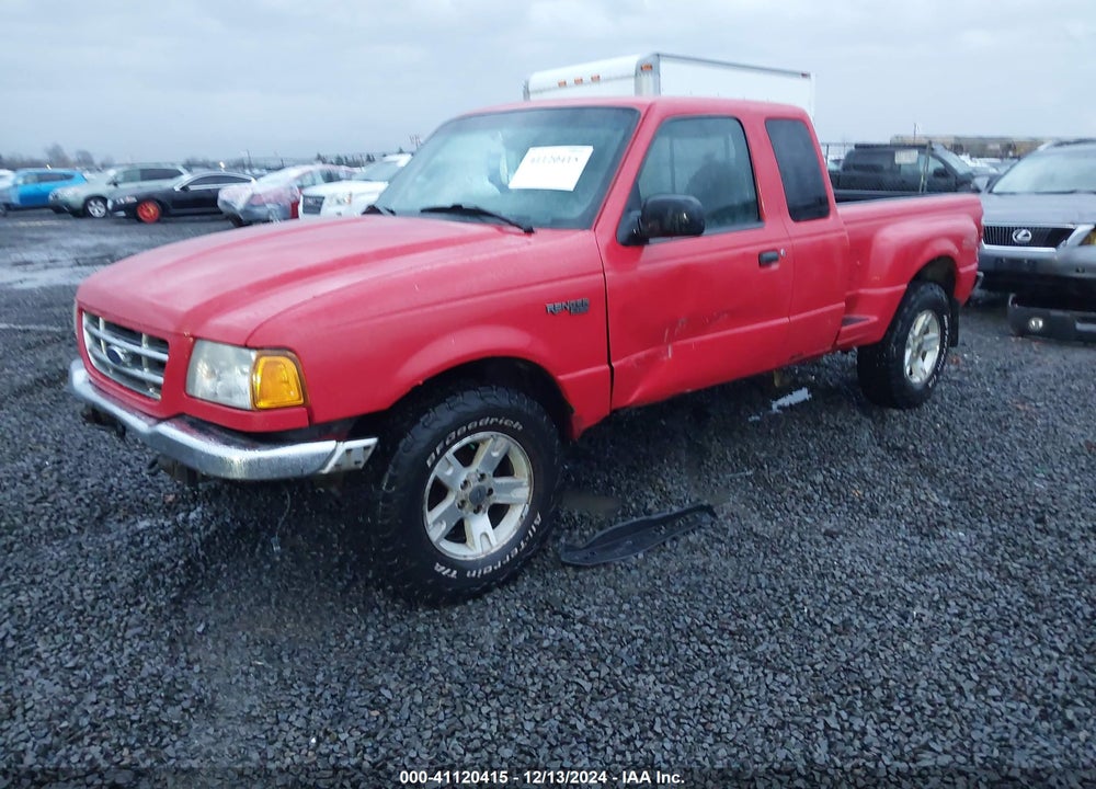 2002 FORD RANGER EDGE/XLT VIN: 1FTZR45E62TA77661