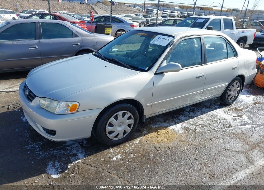 2002 TOYOTA COROLLA LE VIN: 2T1BR12E62C546498