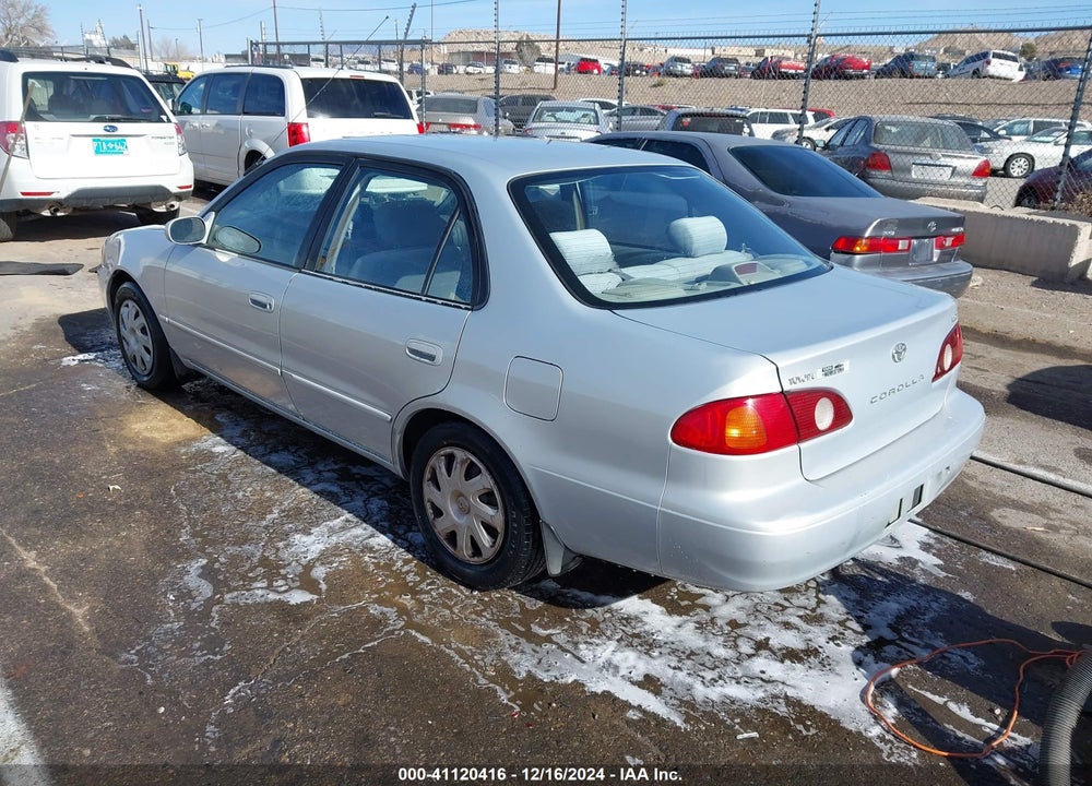 2002 TOYOTA COROLLA LE VIN: 2T1BR12E62C546498