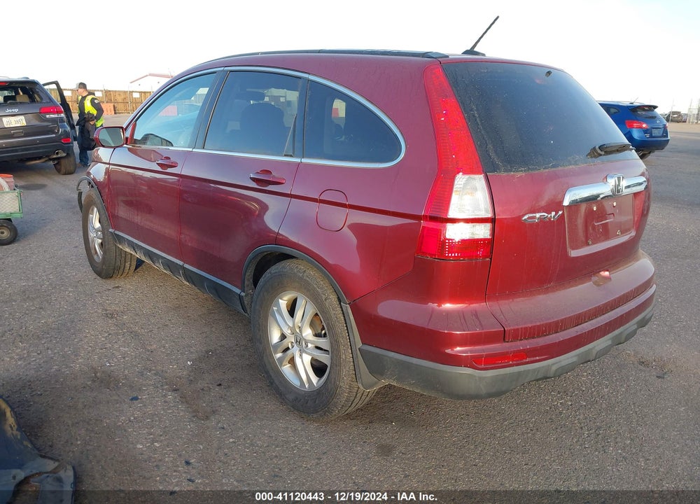 2010 HONDA CR-V EX-L VIN: 5J6RE3H7XAL027891