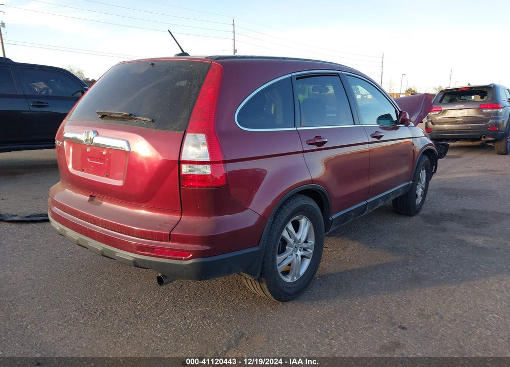 2010 HONDA CR-V EX-L VIN: 5J6RE3H7XAL027891