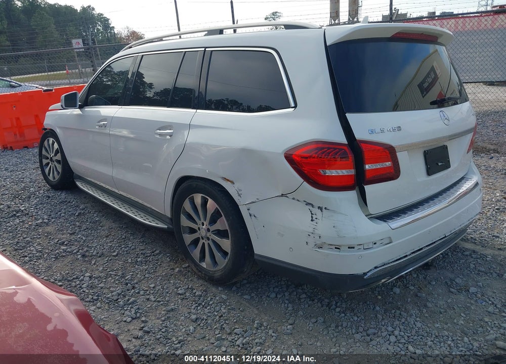 2017 MERCEDES-BENZ GLS 450 4MATIC VIN: 4JGDF6EE5HA895218