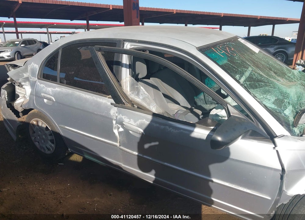2005 HONDA CIVIC LX VIN: 2HGES16655H612491