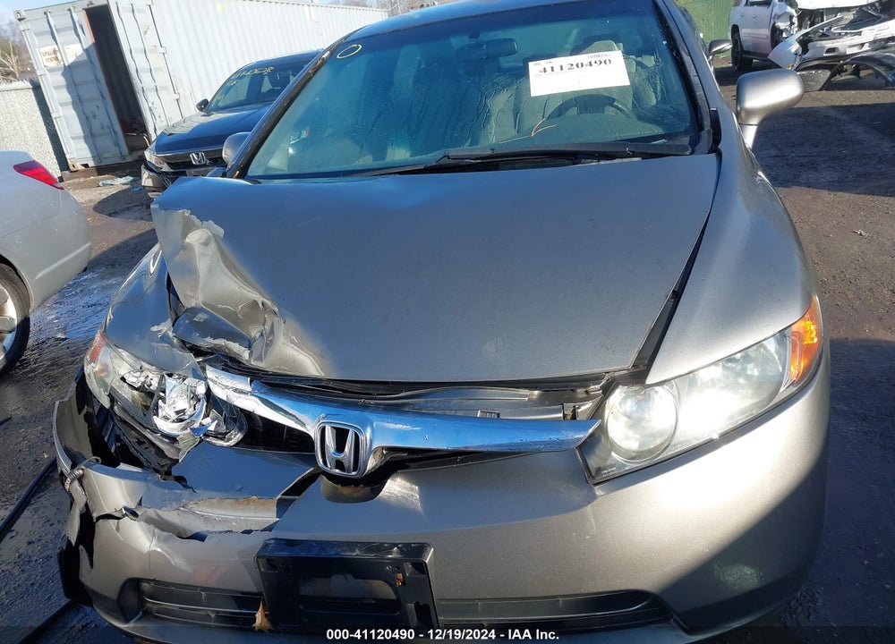 2006 HONDA CIVIC LX VIN: 1HGFA16546L091587