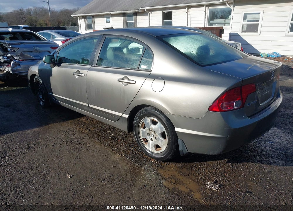 2006 HONDA CIVIC LX VIN: 1HGFA16546L091587